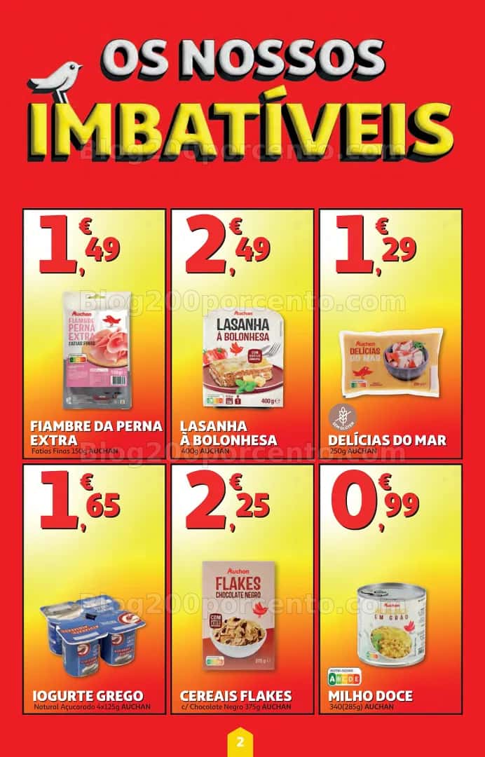 Antevisão Folheto AUCHAN - MINIPREÇO Promoções de 16 a 22 abril